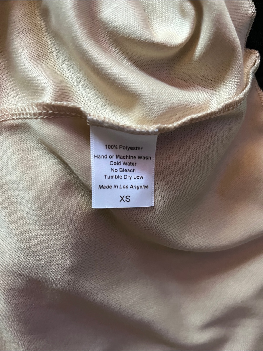 Lucy in the Sky Black Sheer Overlay Dress with Nude Lining - Picture 4 of 4